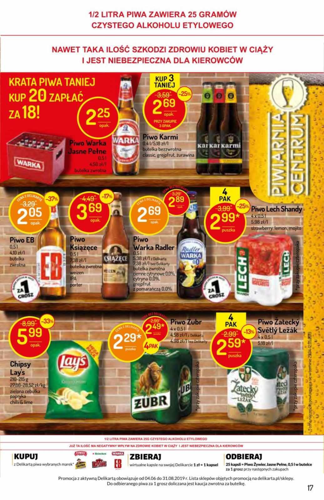 Gazetka promocyjna Delikatesy Centrum do 26/06/2019 str.17