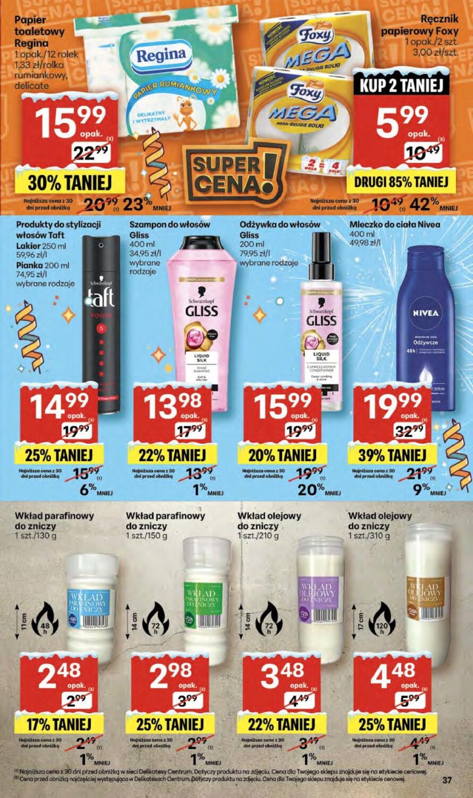 Gazetka promocyjna Delikatesy Centrum do 07/01/2026 str.37