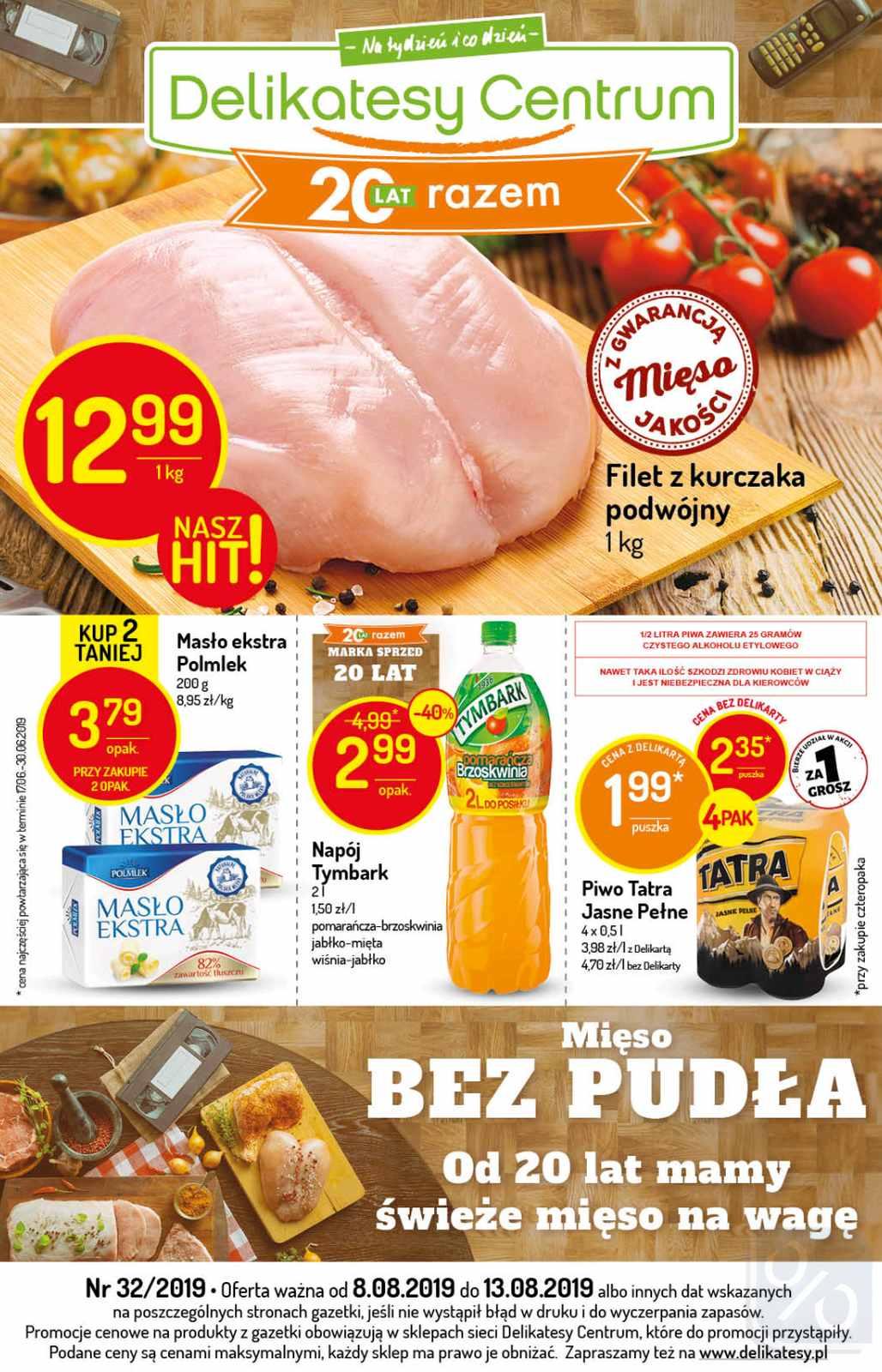 Gazetka promocyjna Delikatesy Centrum do 13/08/2019 str.20