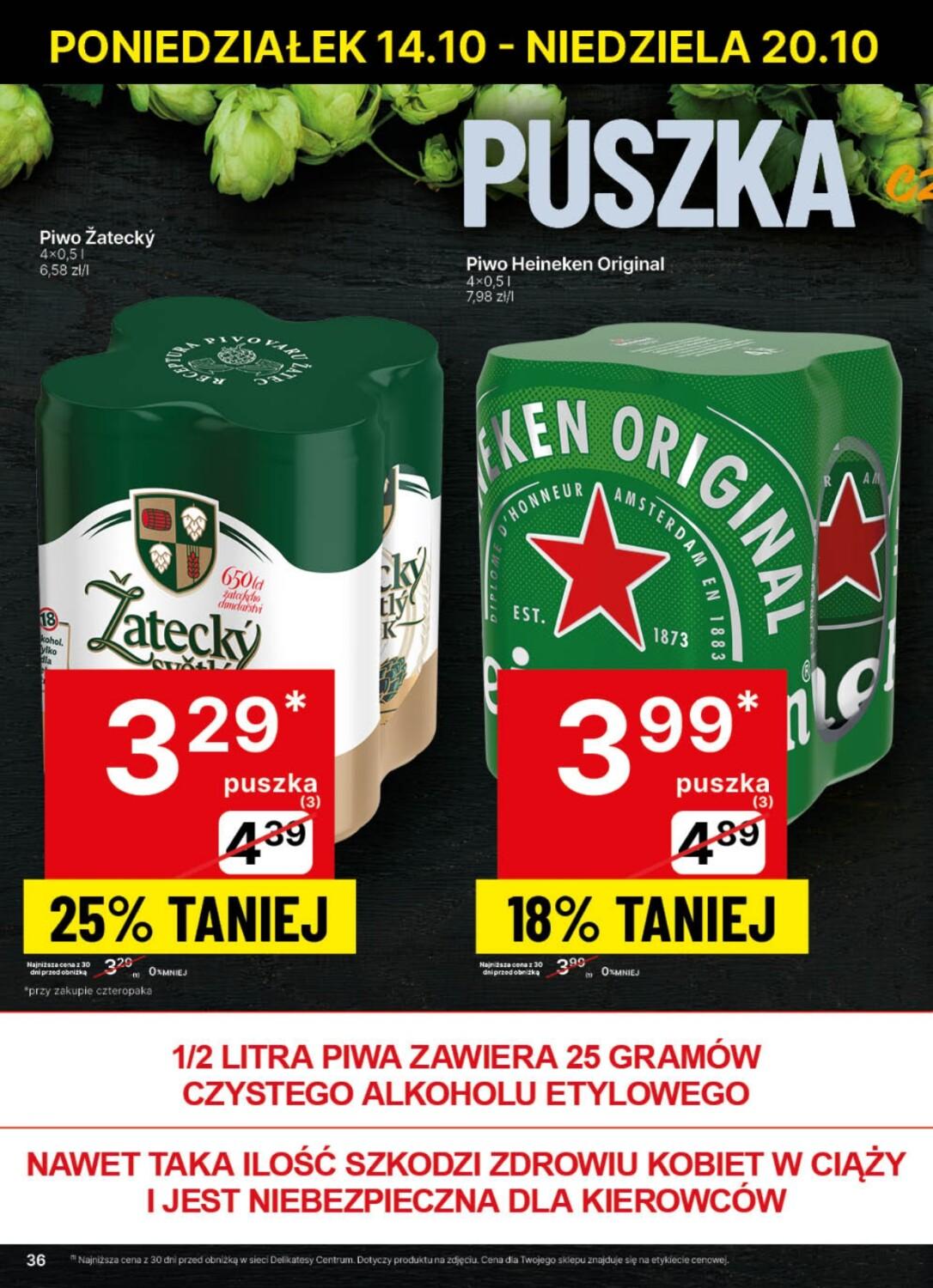 Gazetka promocyjna Delikatesy Centrum do 19/10/2024 str.36