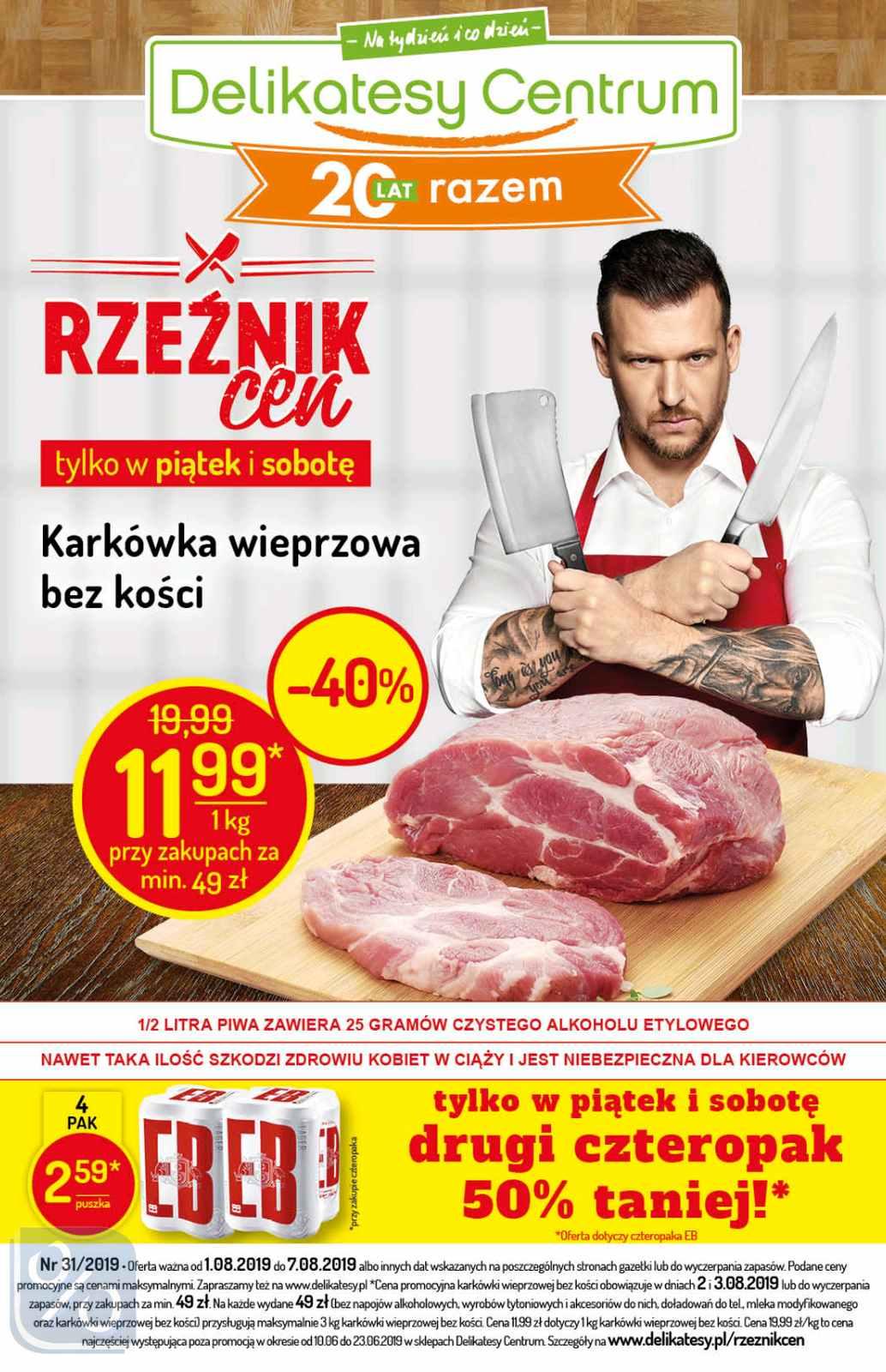 Gazetka promocyjna Delikatesy Centrum do 07/08/2019 str.0