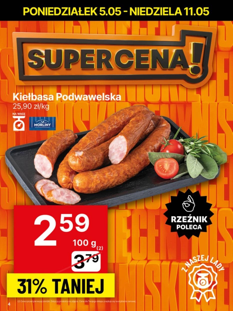 Gazetka promocyjna Delikatesy Centrum do 11/05/2025 str.4