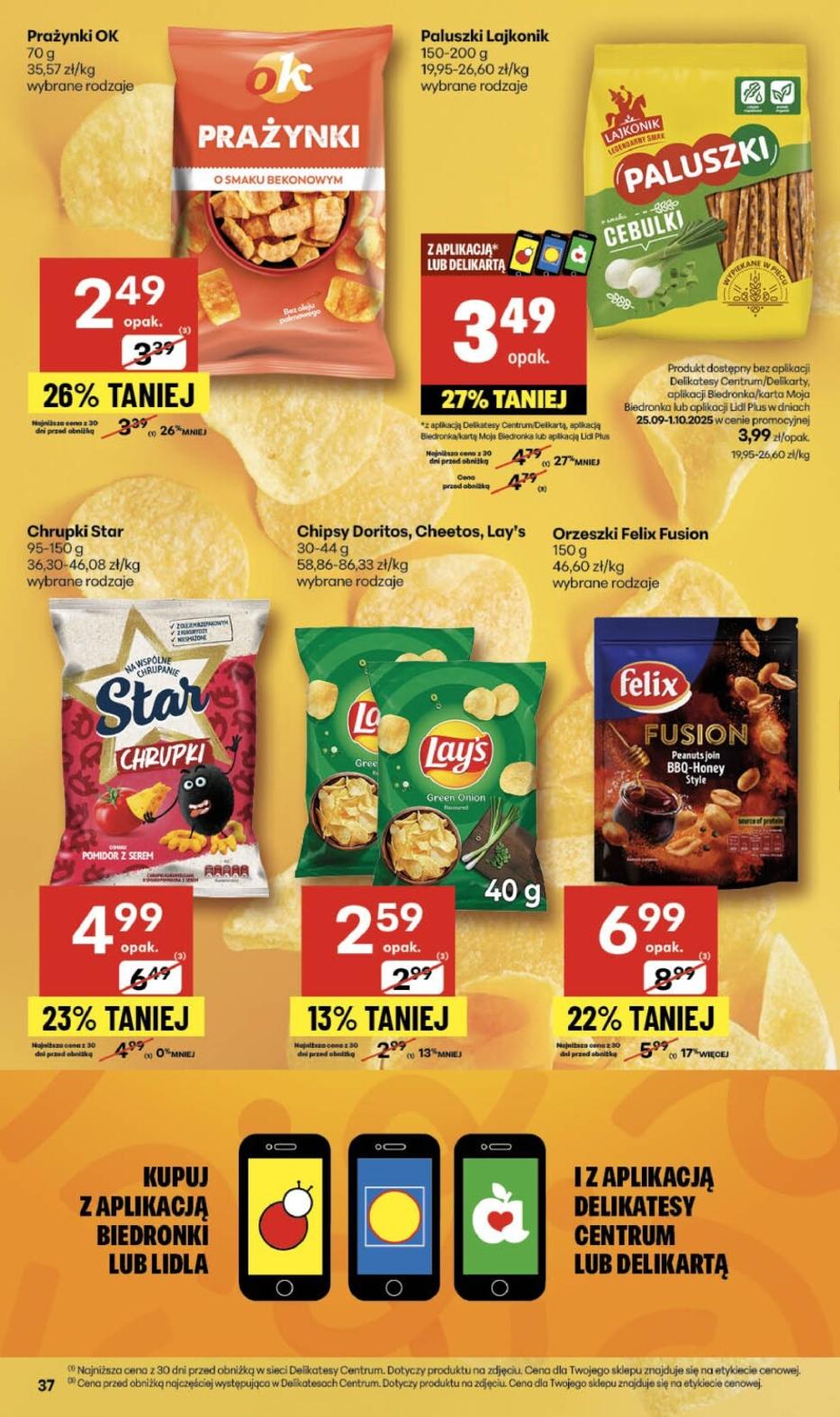 Gazetka promocyjna Delikatesy Centrum do 01/10/2025 str.37
