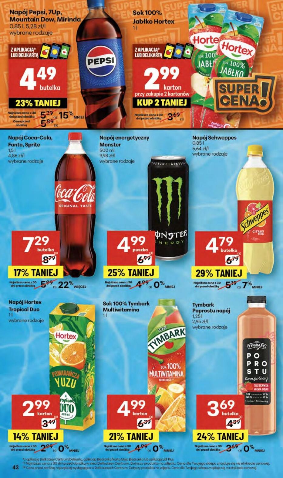 Gazetka promocyjna Delikatesy Centrum do 15/10/2025 str.43