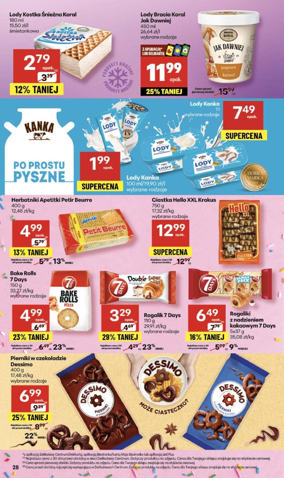Gazetka promocyjna Delikatesy Centrum do 29/10/2025 str.28