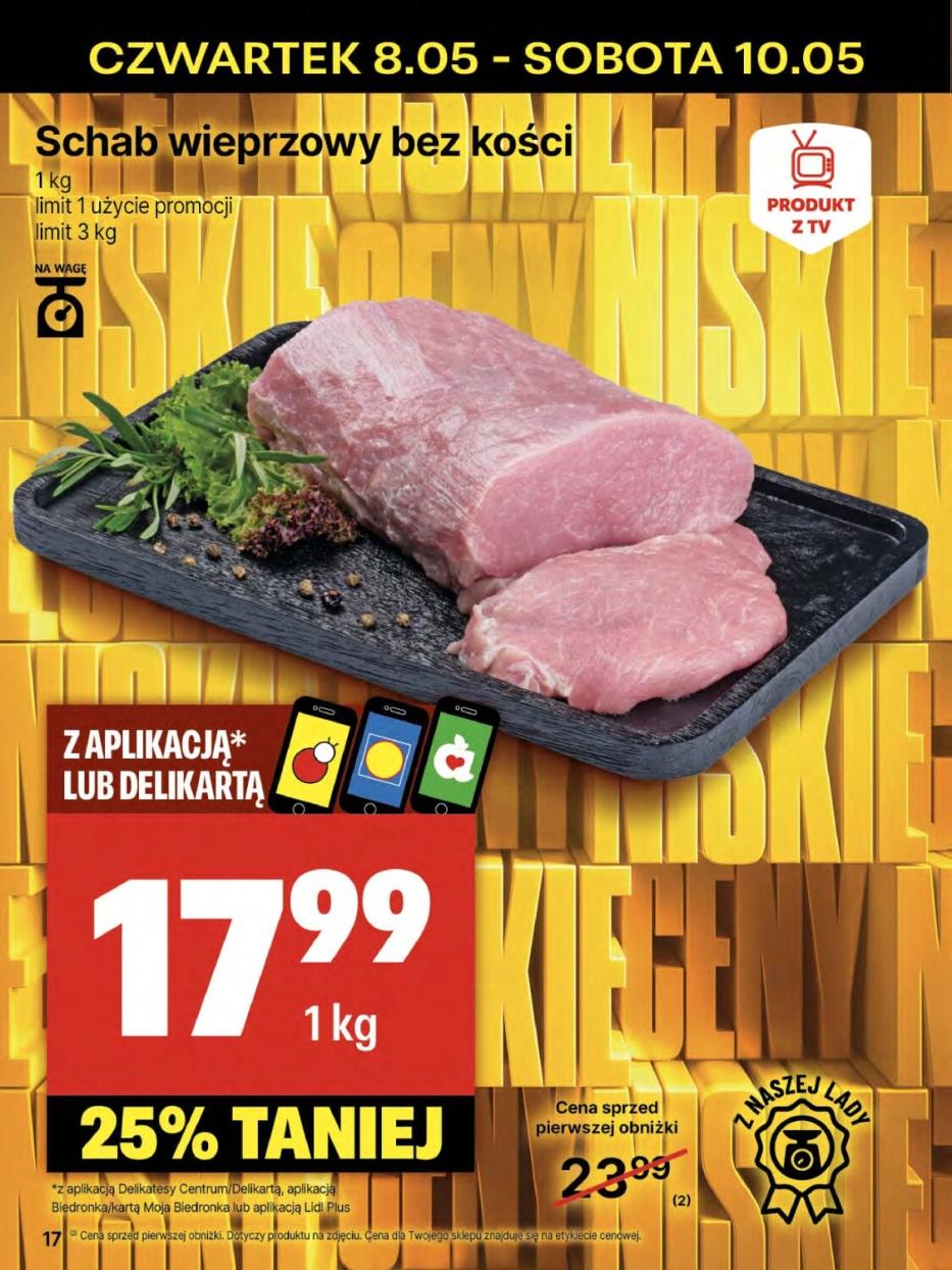 Gazetka promocyjna Delikatesy Centrum do 14/05/2025 str.17