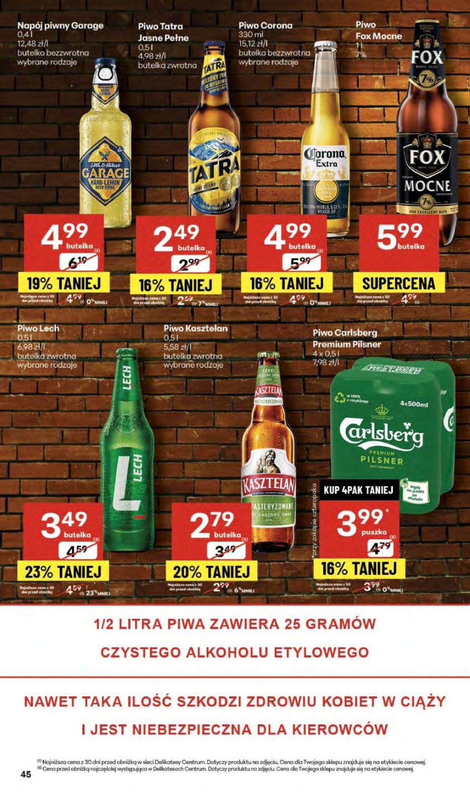 Gazetka promocyjna Delikatesy Centrum do 17/09/2025 str.45