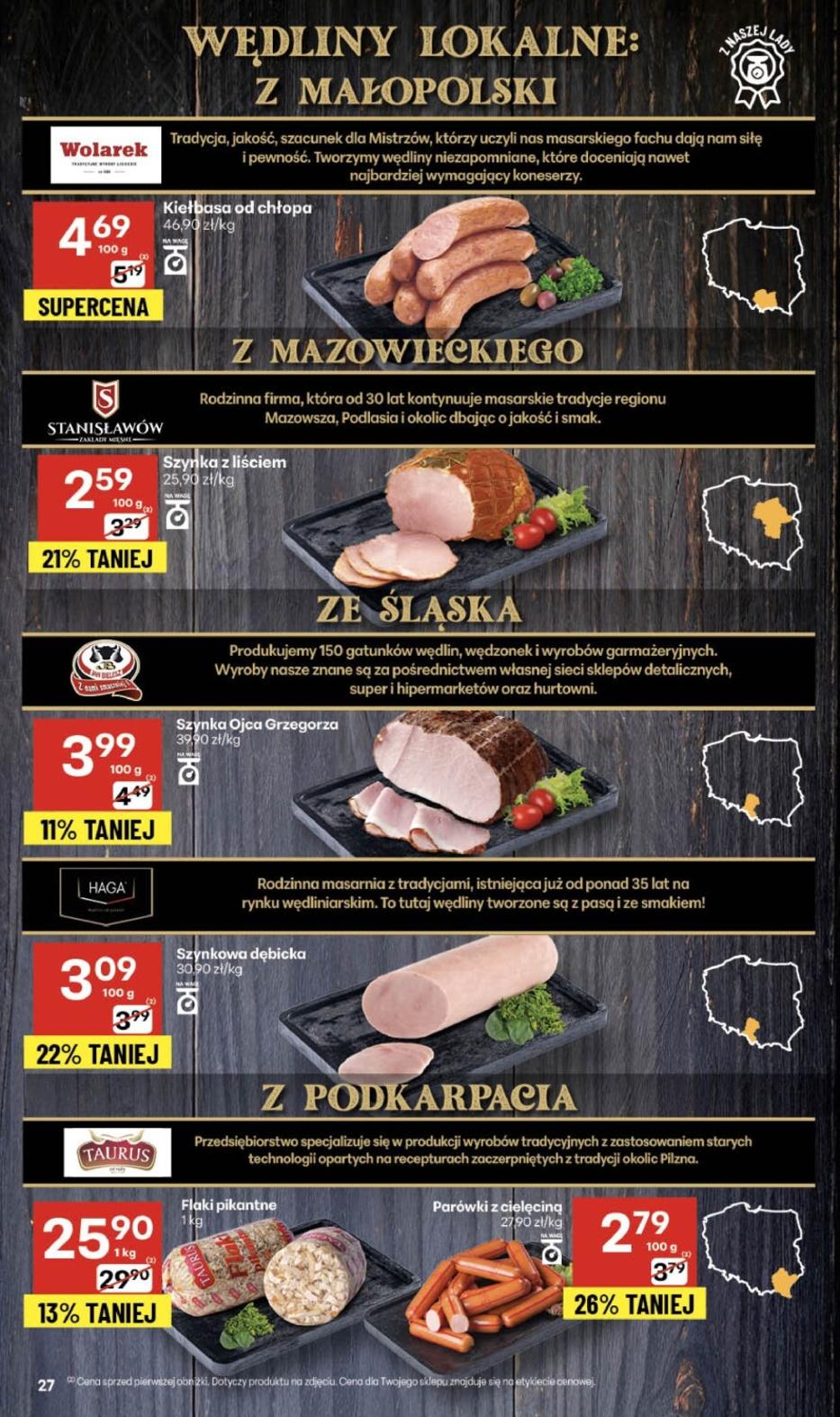 Gazetka promocyjna Delikatesy Centrum do 01/10/2025 str.27
