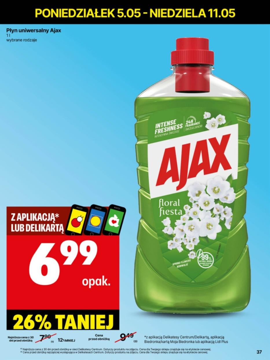 Gazetka promocyjna Delikatesy Centrum do 11/05/2025 str.37