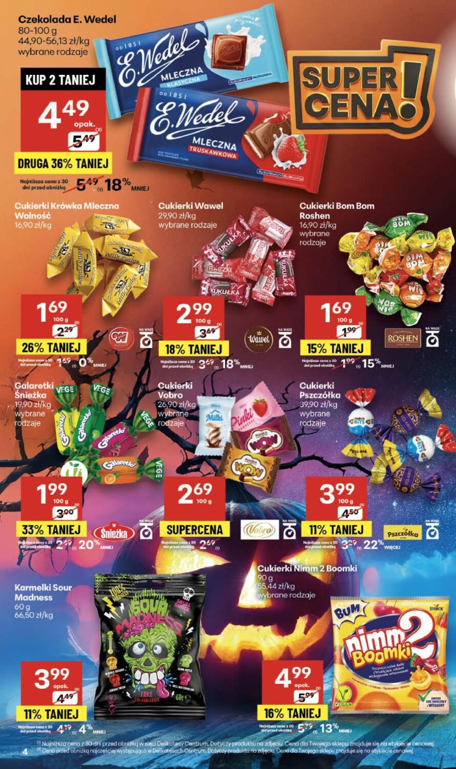Gazetka promocyjna Delikatesy Centrum do 29/10/2025 str.4