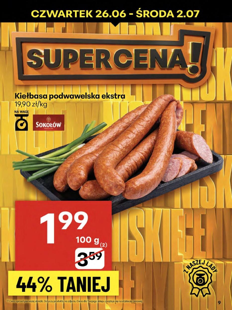 Gazetka promocyjna Delikatesy Centrum do 02/07/2025 str.9
