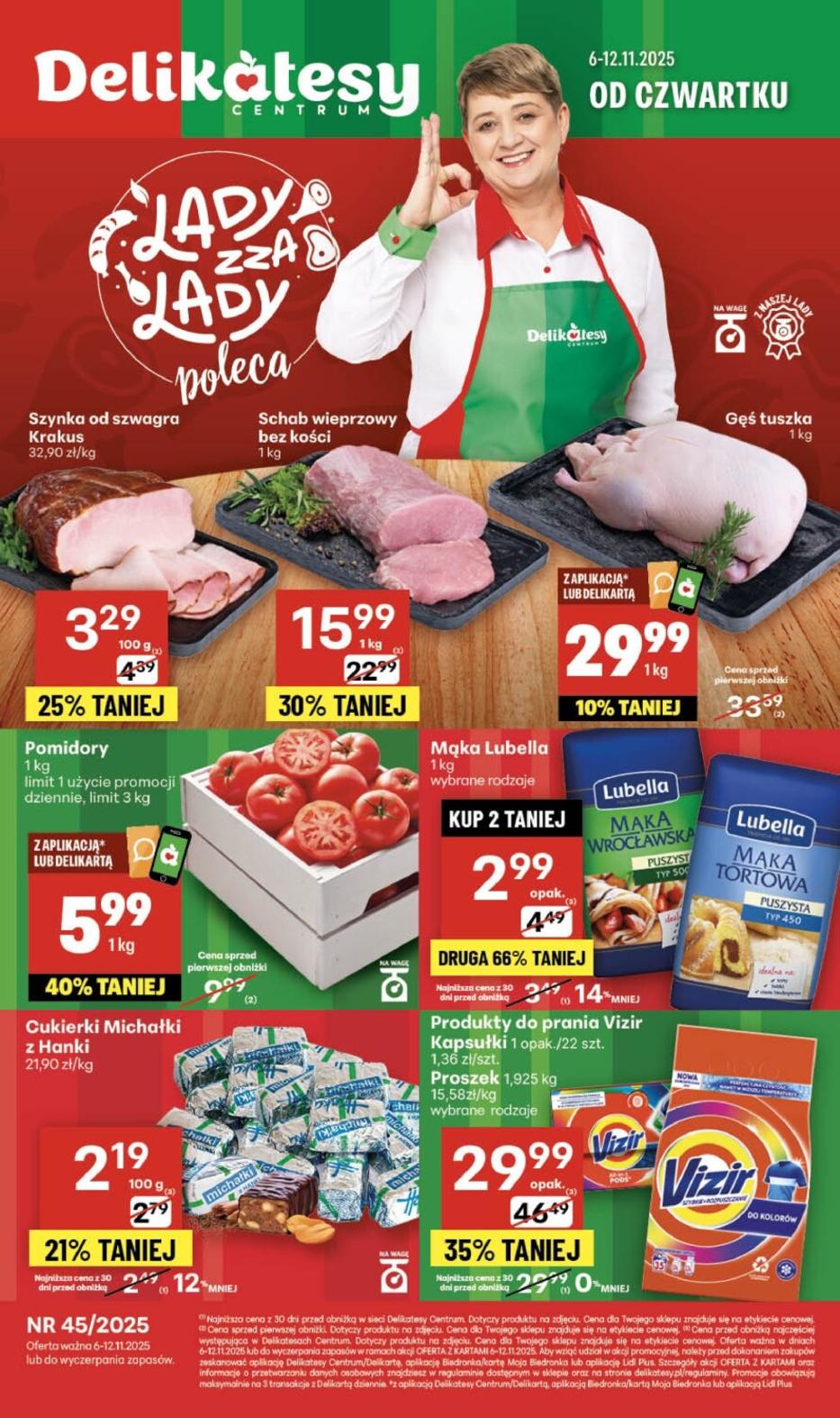 Gazetka promocyjna Delikatesy Centrum do 12/11/2025 str.1