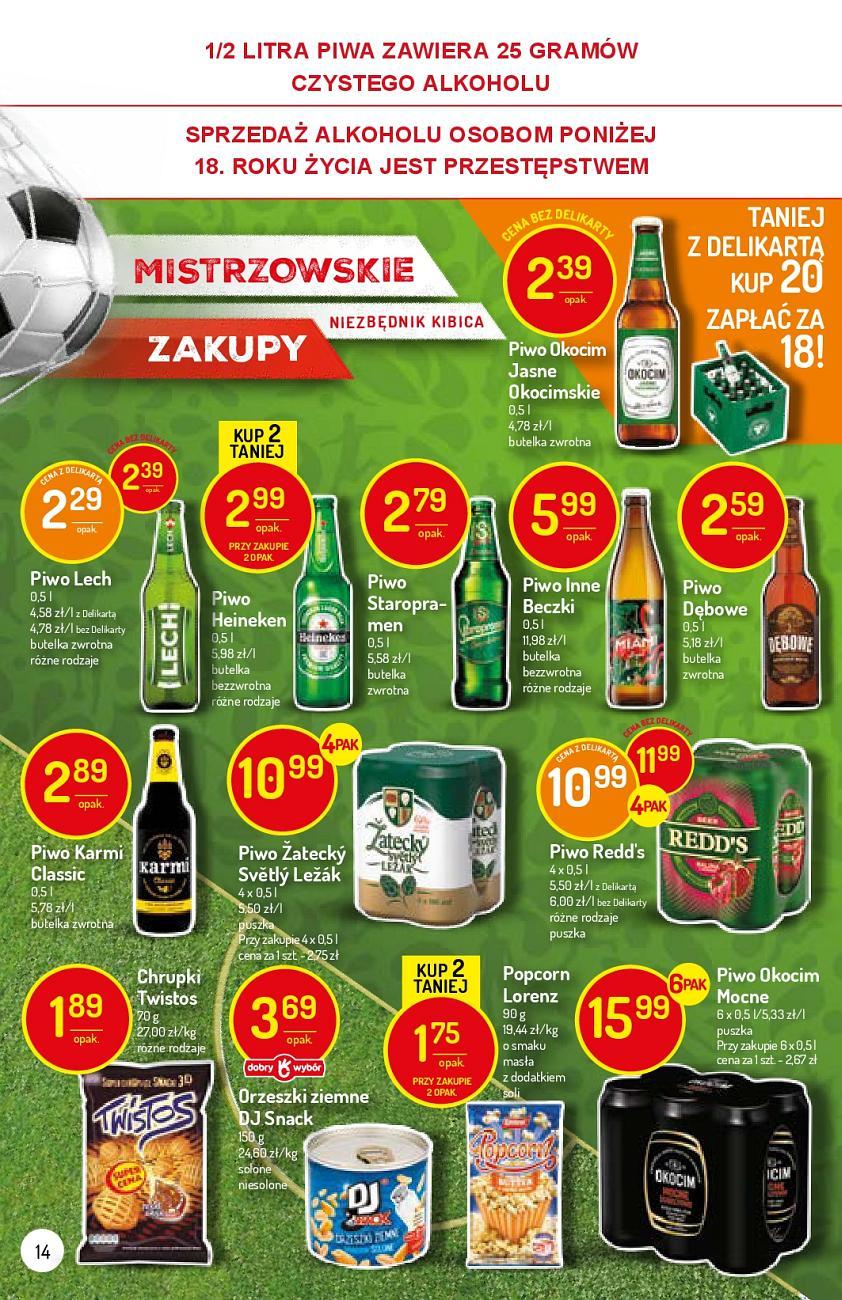 Gazetka promocyjna Delikatesy Centrum do 06/06/2018 str.14