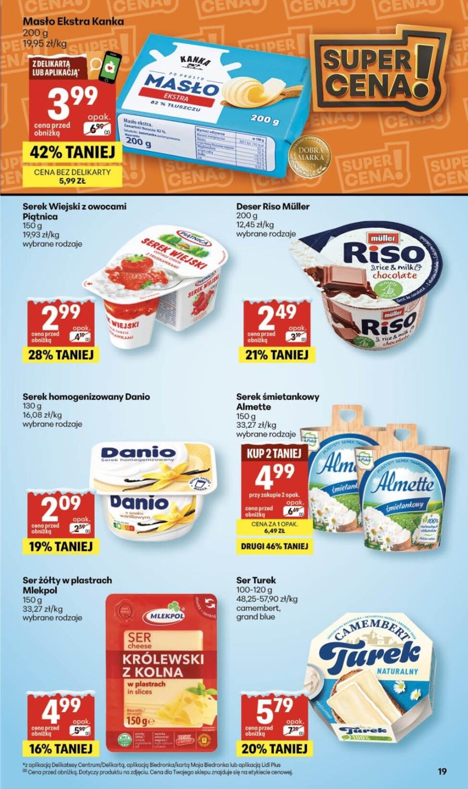 Gazetka promocyjna Delikatesy Centrum do 21/01/2026 str.19