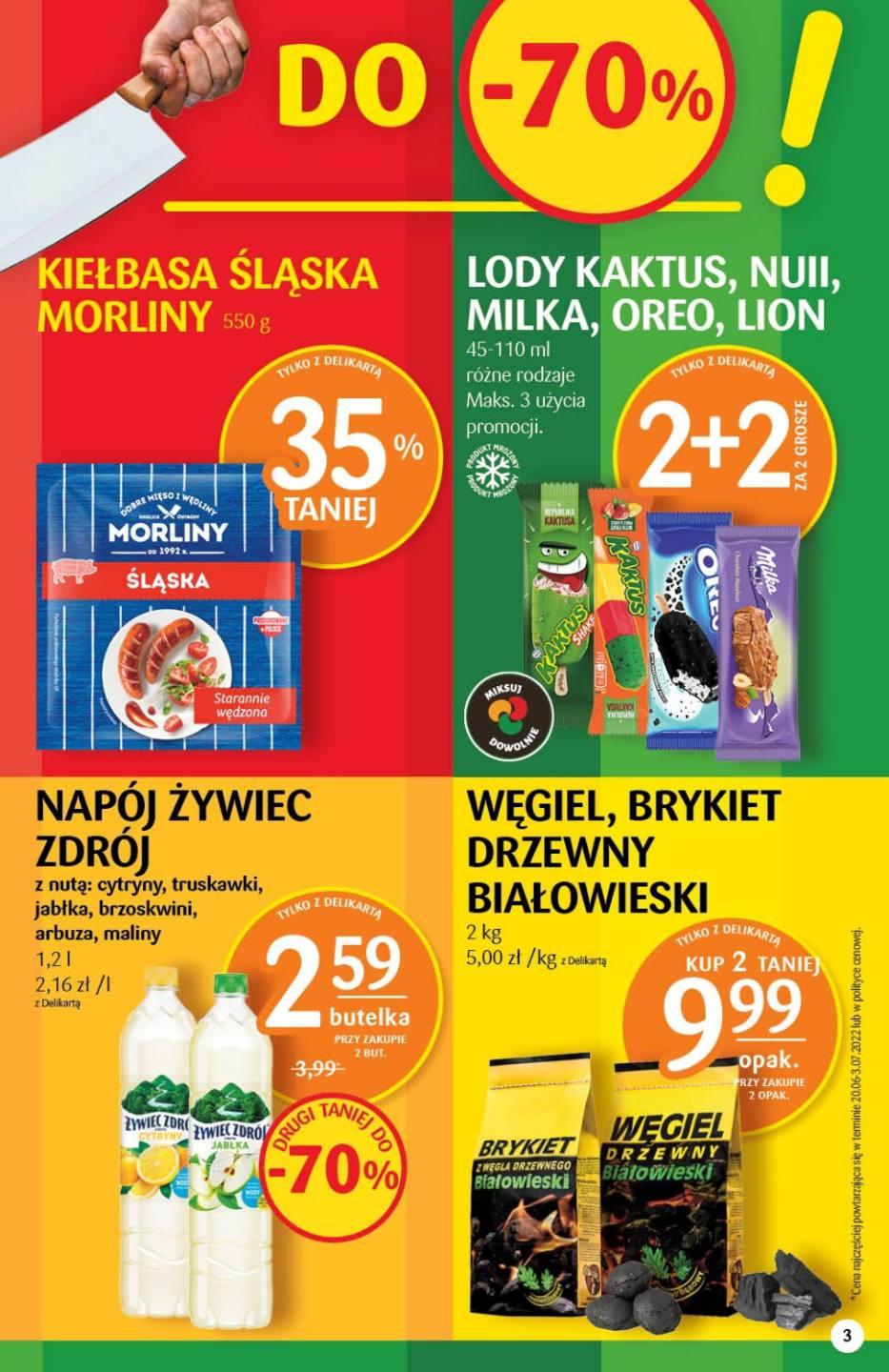 Gazetka promocyjna Delikatesy Centrum do 24/08/2022 str.3