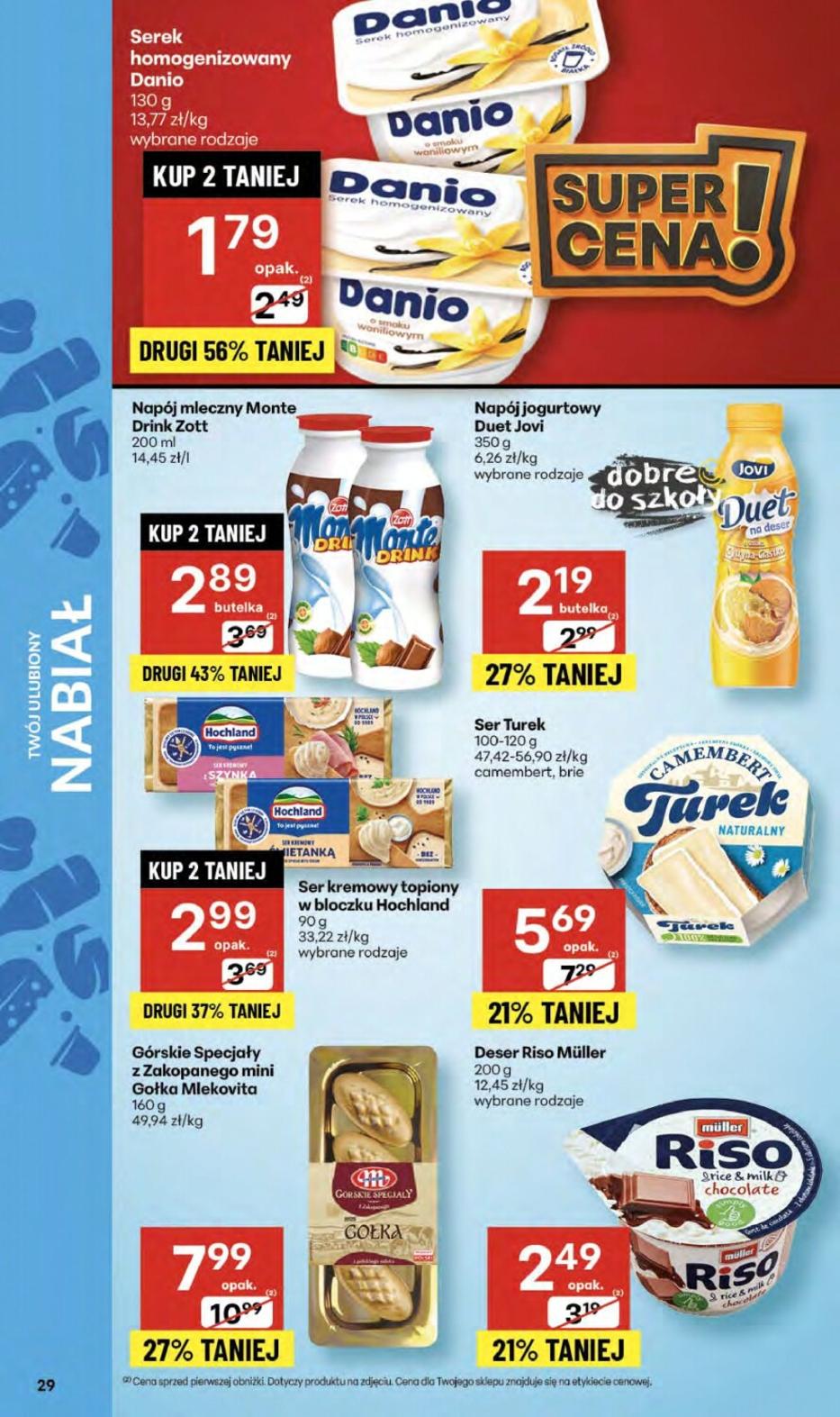 Gazetka promocyjna Delikatesy Centrum do 17/09/2025 str.29