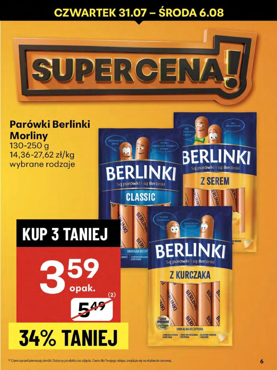 Gazetka promocyjna Delikatesy Centrum do 06/08/2025 str.6