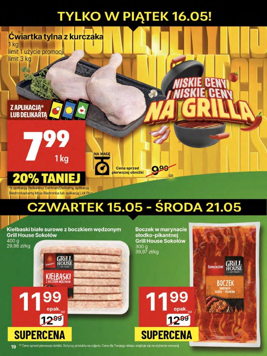 Gazetka promocyjna Delikatesy Centrum do 21/05/2025 str.19