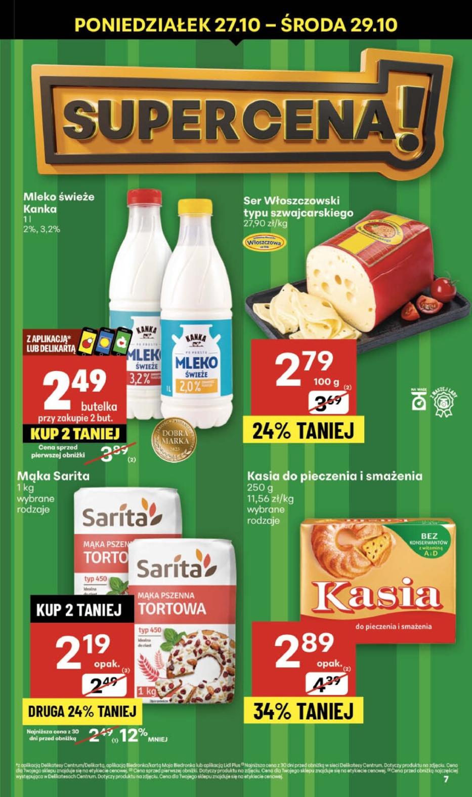 Gazetka promocyjna Delikatesy Centrum do 29/10/2025 str.7