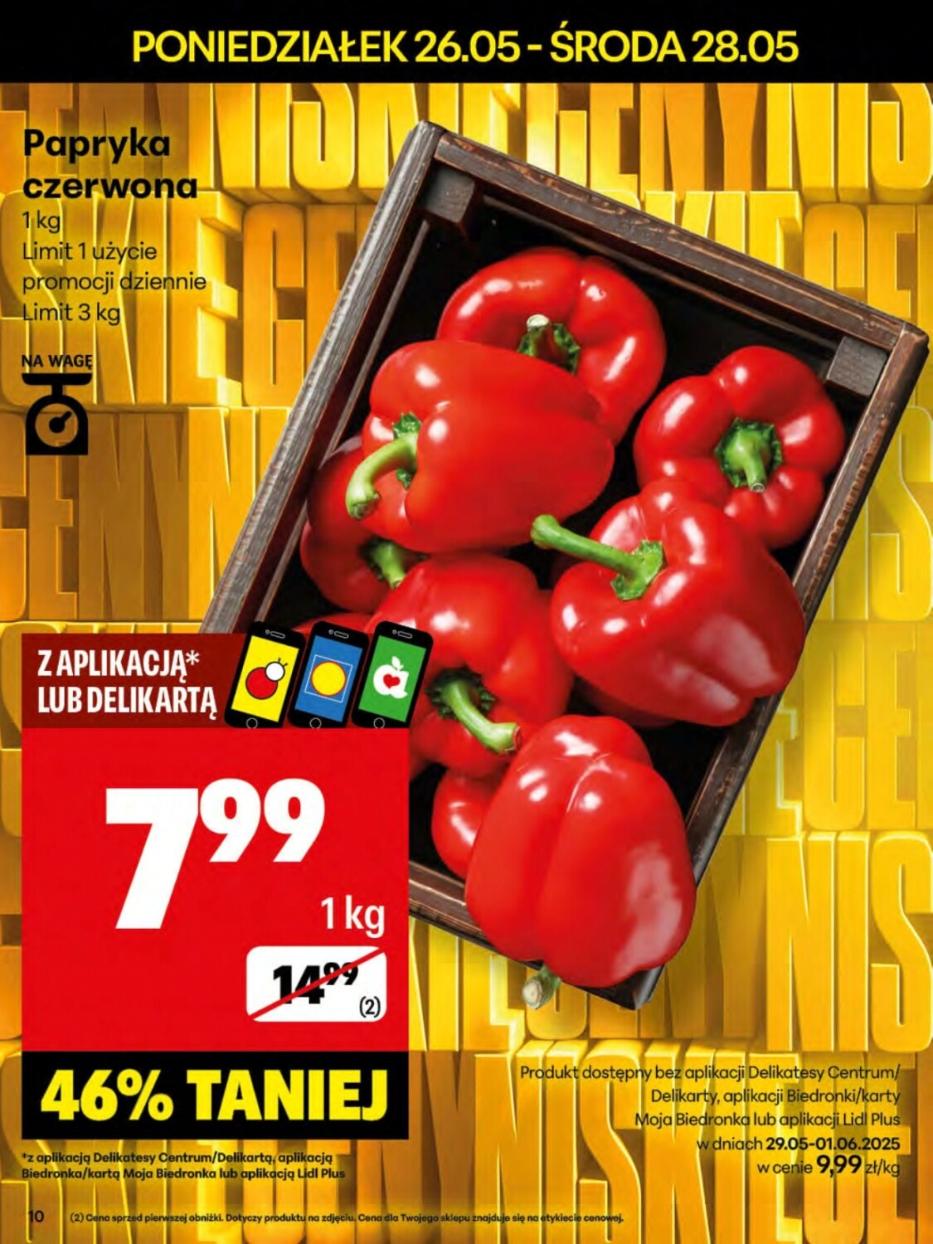 Gazetka promocyjna Delikatesy Centrum do 31/05/2025 str.10