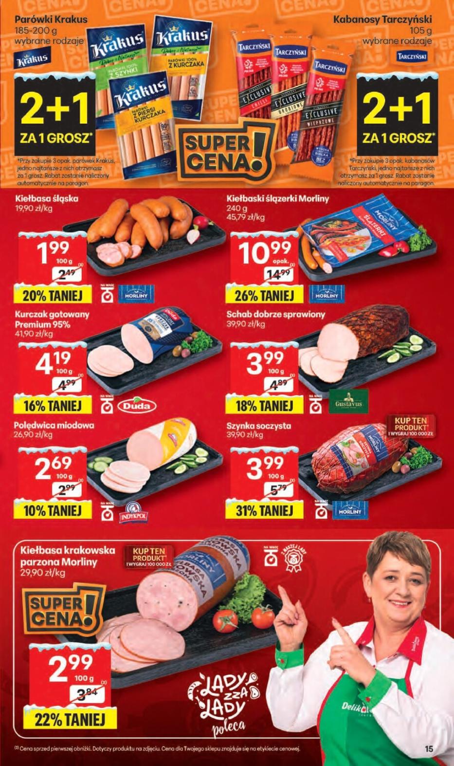 Gazetka promocyjna Delikatesy Centrum do 17/12/2025 str.15