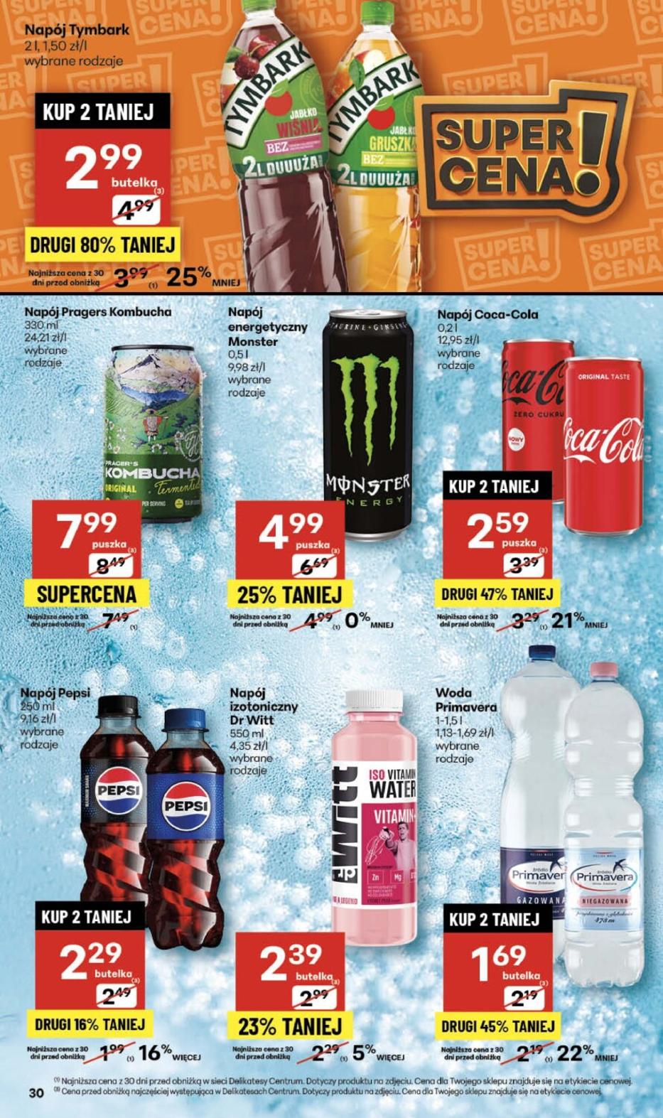 Gazetka promocyjna Delikatesy Centrum do 29/10/2025 str.30