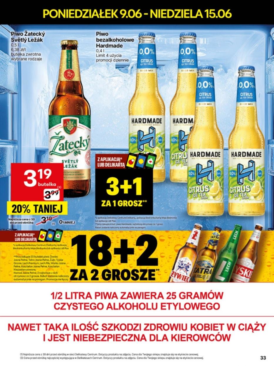 Gazetka promocyjna Delikatesy Centrum do 14/06/2025 str.33