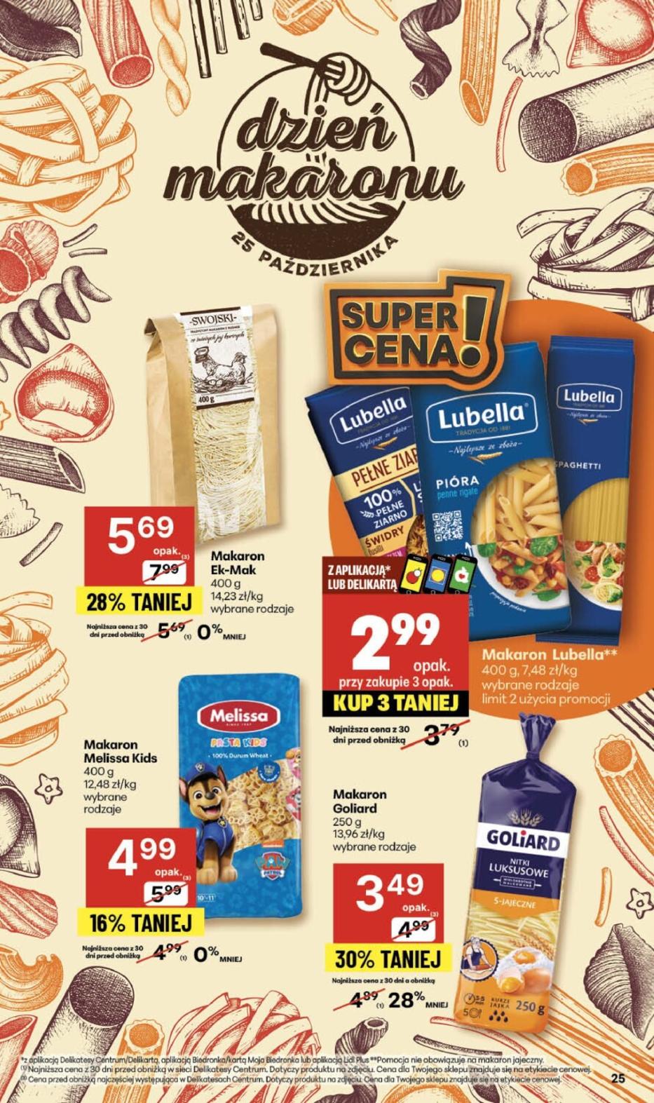 Gazetka promocyjna Delikatesy Centrum do 29/10/2025 str.25