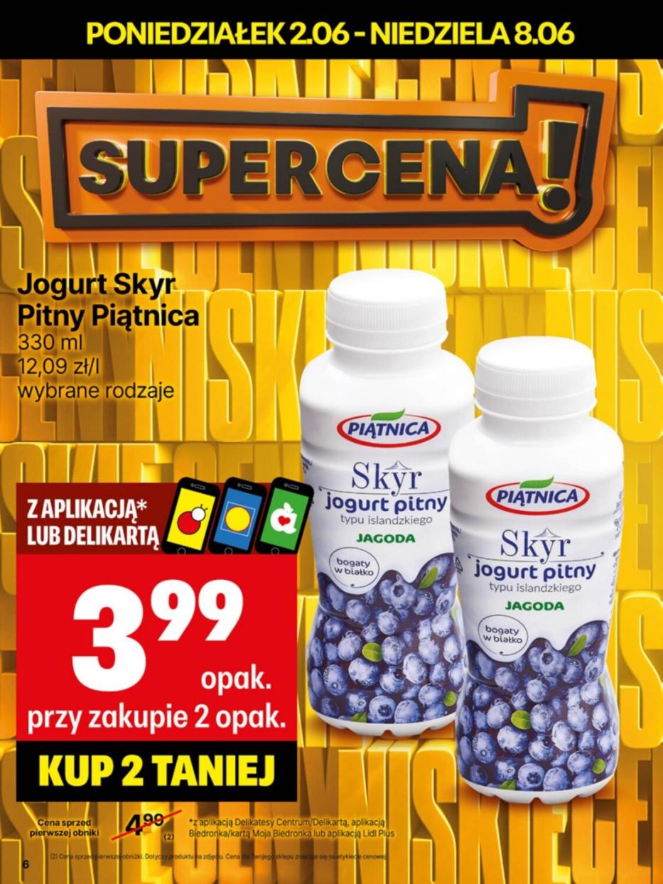 Gazetka promocyjna Delikatesy Centrum do 07/06/2025 str.6
