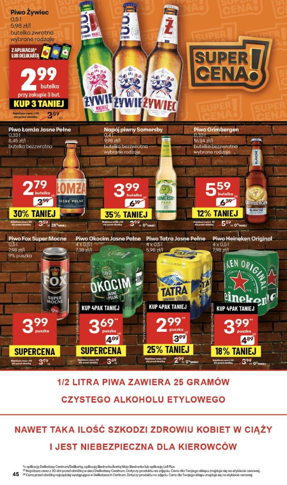 Gazetka promocyjna Delikatesy Centrum do 01/10/2025 str.45