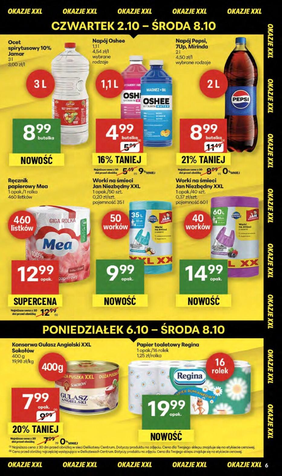 Gazetka promocyjna Delikatesy Centrum do 08/10/2025 str.6