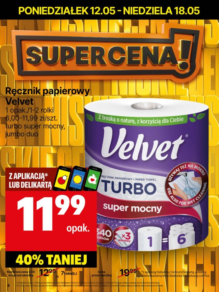 Gazetka promocyjna Delikatesy Centrum do 18/05/2025 str.8