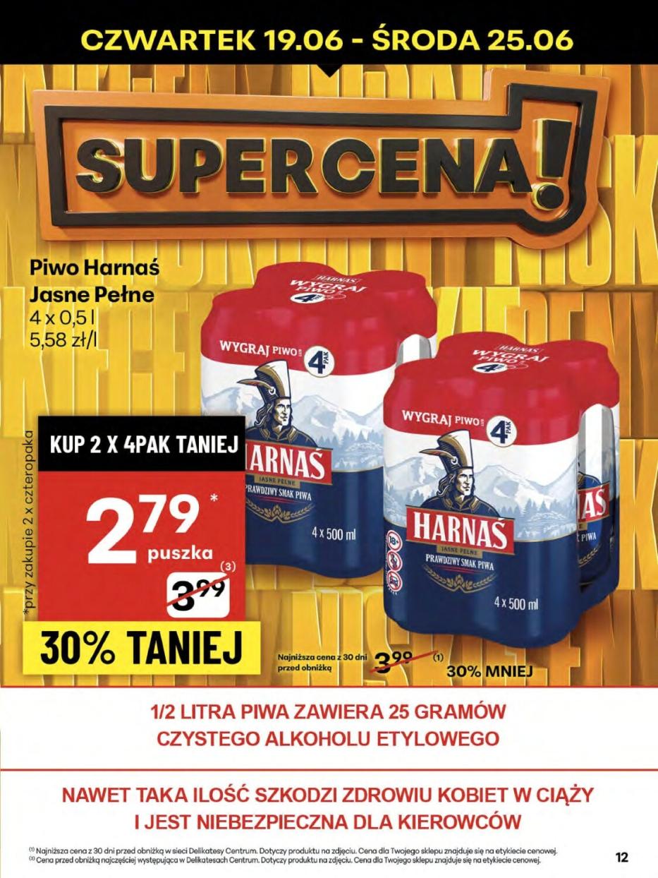 Gazetka promocyjna Delikatesy Centrum do 25/06/2025 str.12