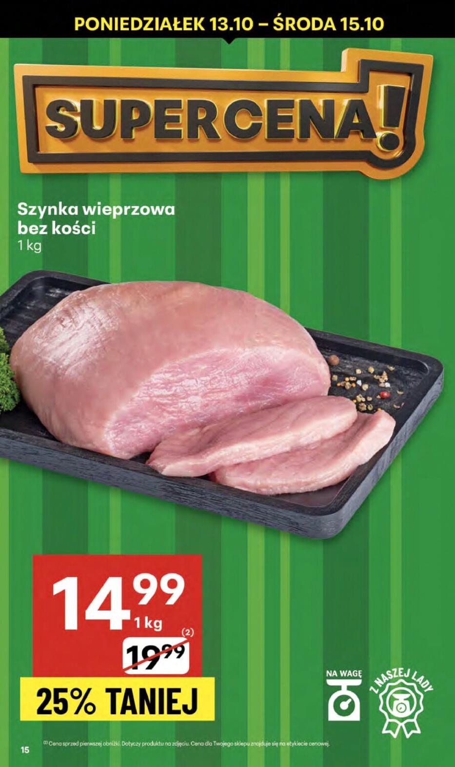 Gazetka promocyjna Delikatesy Centrum do 15/10/2025 str.15