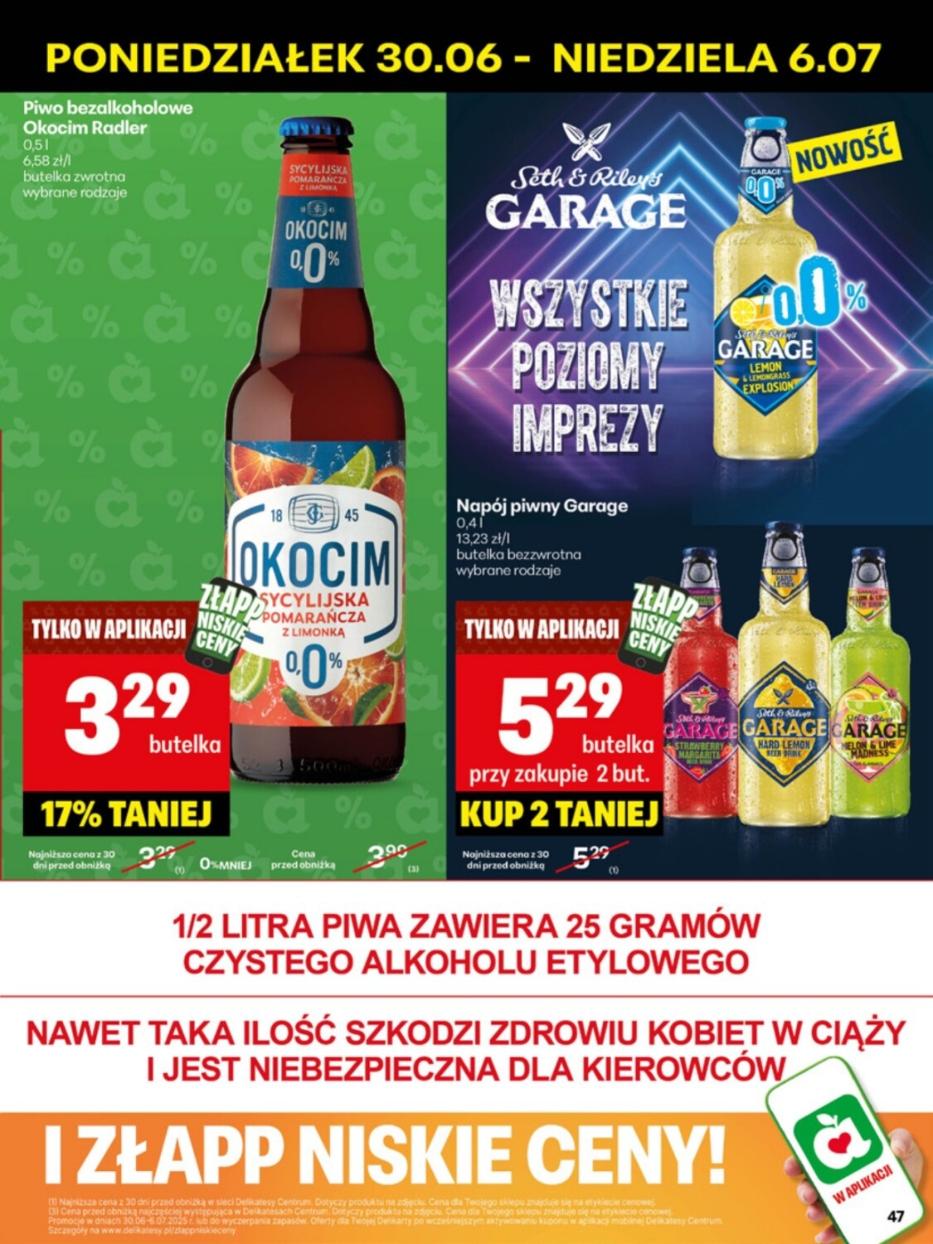 Gazetka promocyjna Delikatesy Centrum do 05/07/2025 str.47