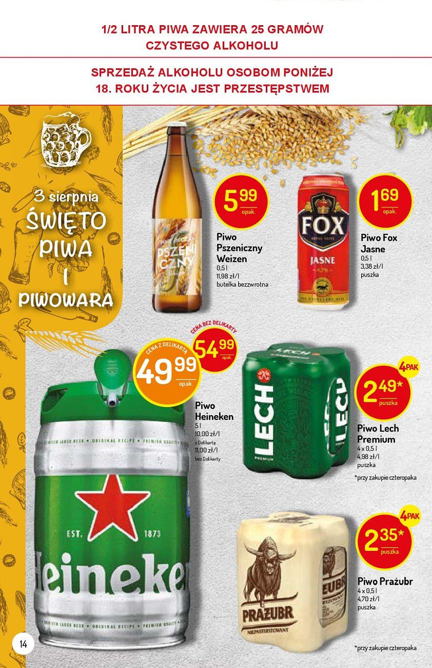 Gazetka promocyjna Delikatesy Centrum do 08/08/2018 str.14