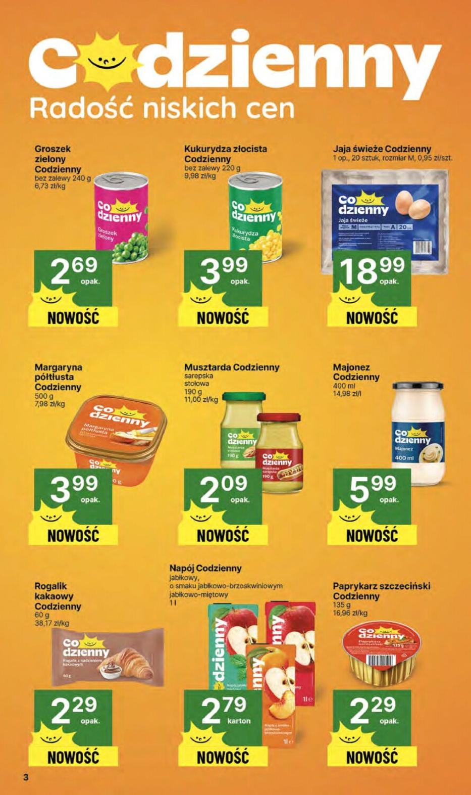 Gazetka promocyjna Delikatesy Centrum do 22/10/2025 str.3