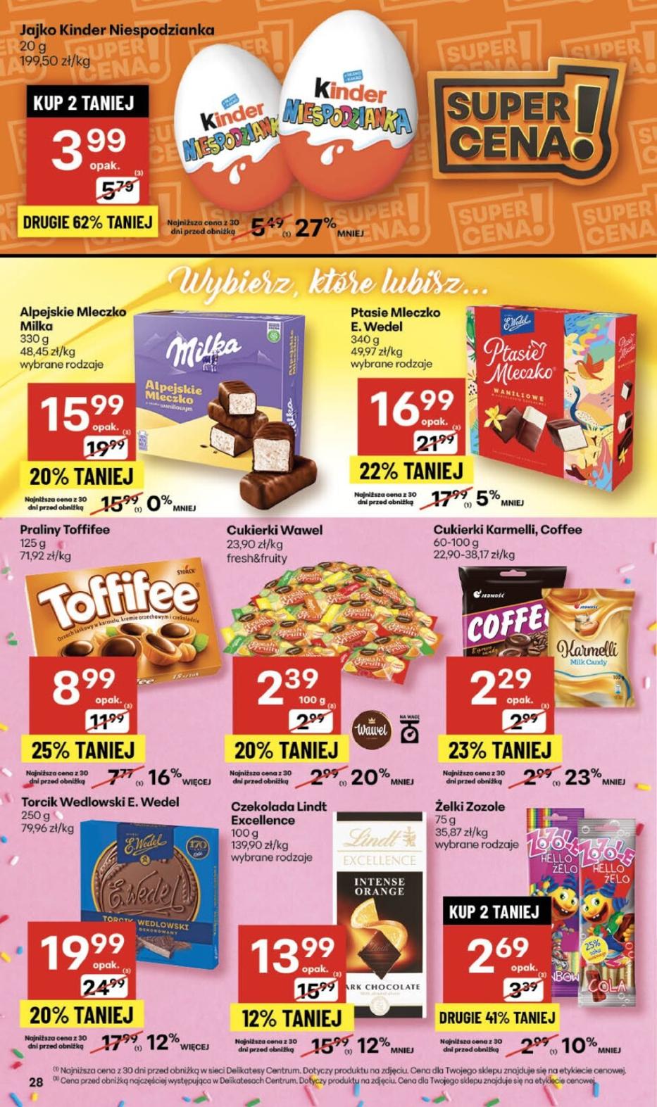 Gazetka promocyjna Delikatesy Centrum do 19/11/2025 str.28