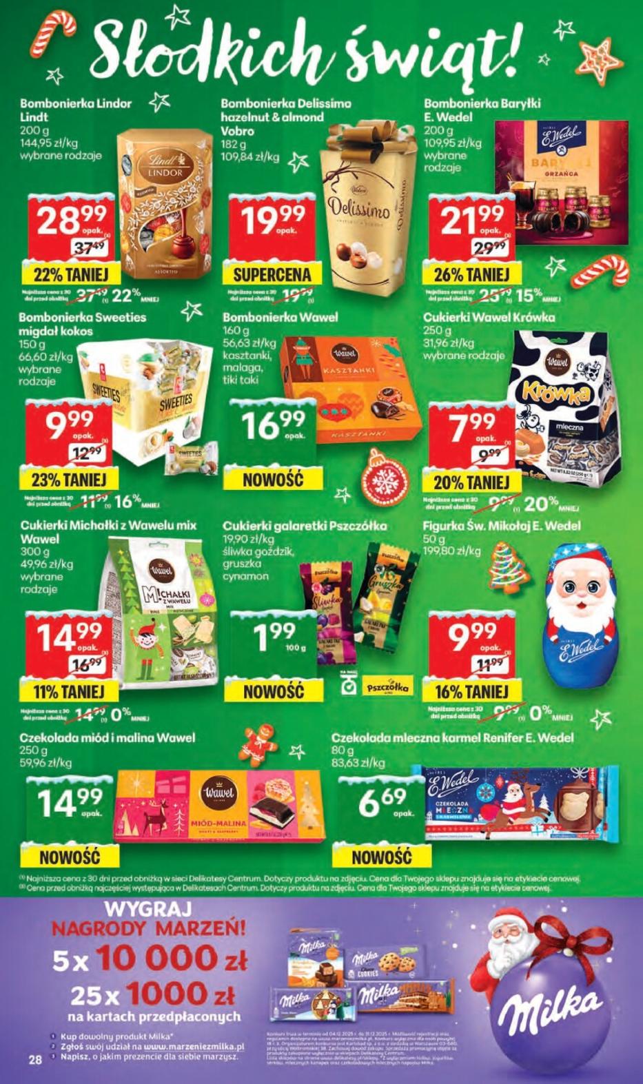 Gazetka promocyjna Delikatesy Centrum do 17/12/2025 str.28