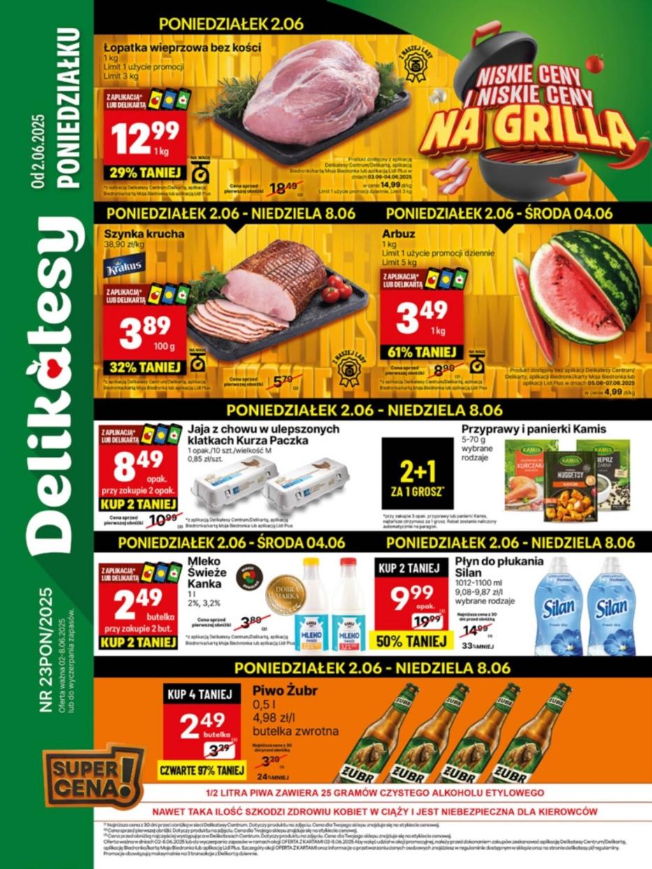 Gazetka promocyjna Delikatesy Centrum do 07/06/2025 str.1