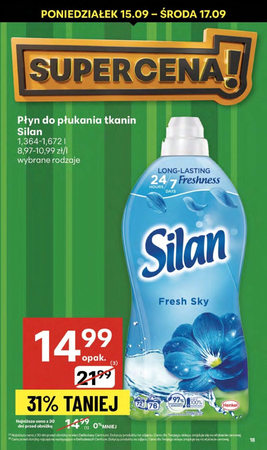 Gazetka promocyjna Delikatesy Centrum do 17/09/2025 str.18