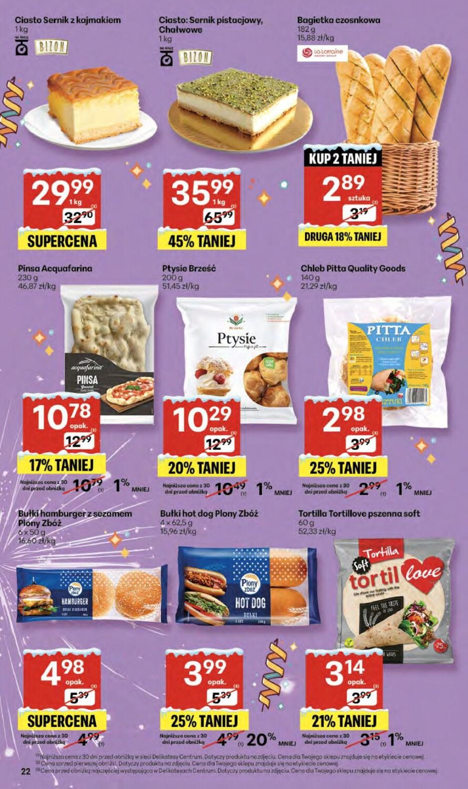 Gazetka promocyjna Delikatesy Centrum do 07/01/2026 str.22