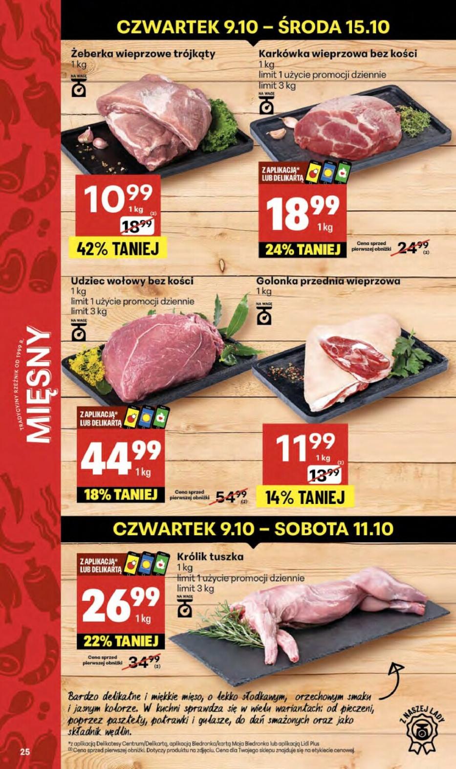 Gazetka promocyjna Delikatesy Centrum do 15/10/2025 str.25