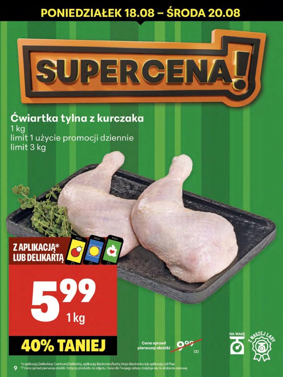 Gazetka promocyjna Delikatesy Centrum do 20/08/2025 str.9
