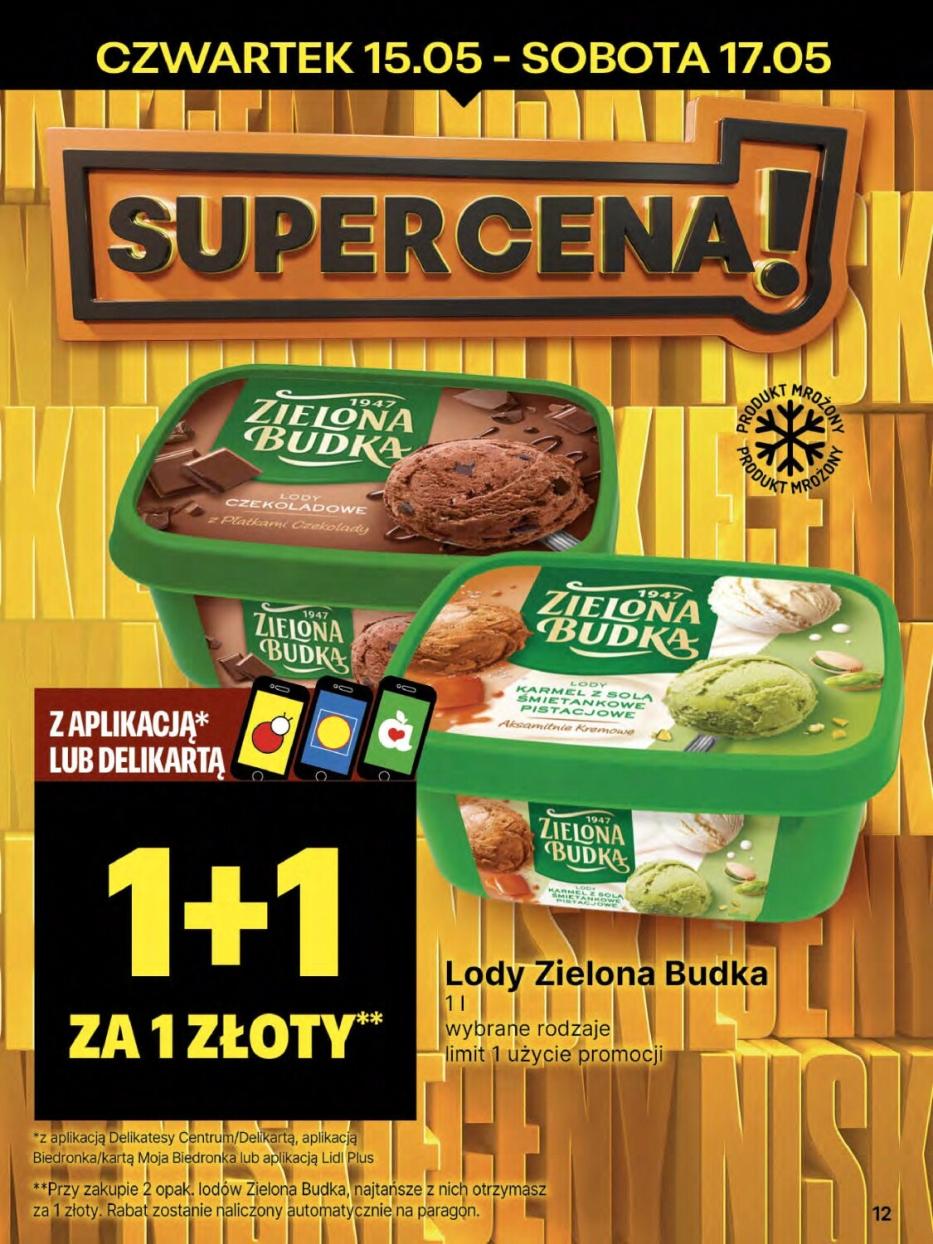 Gazetka promocyjna Delikatesy Centrum do 21/05/2025 str.12