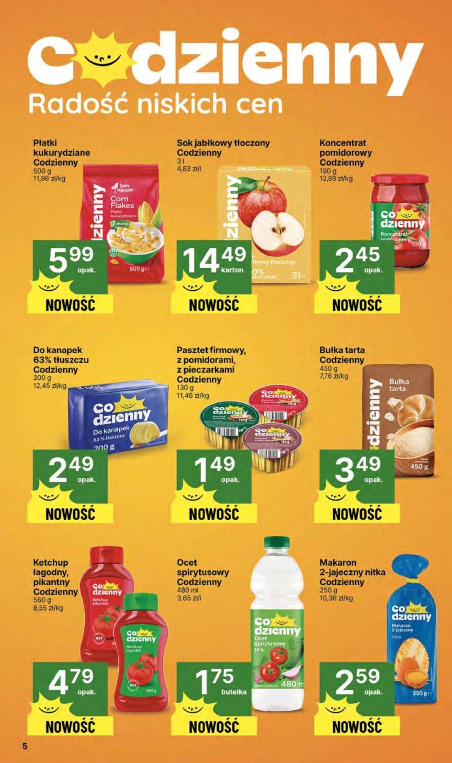 Gazetka promocyjna Delikatesy Centrum do 15/10/2025 str.5