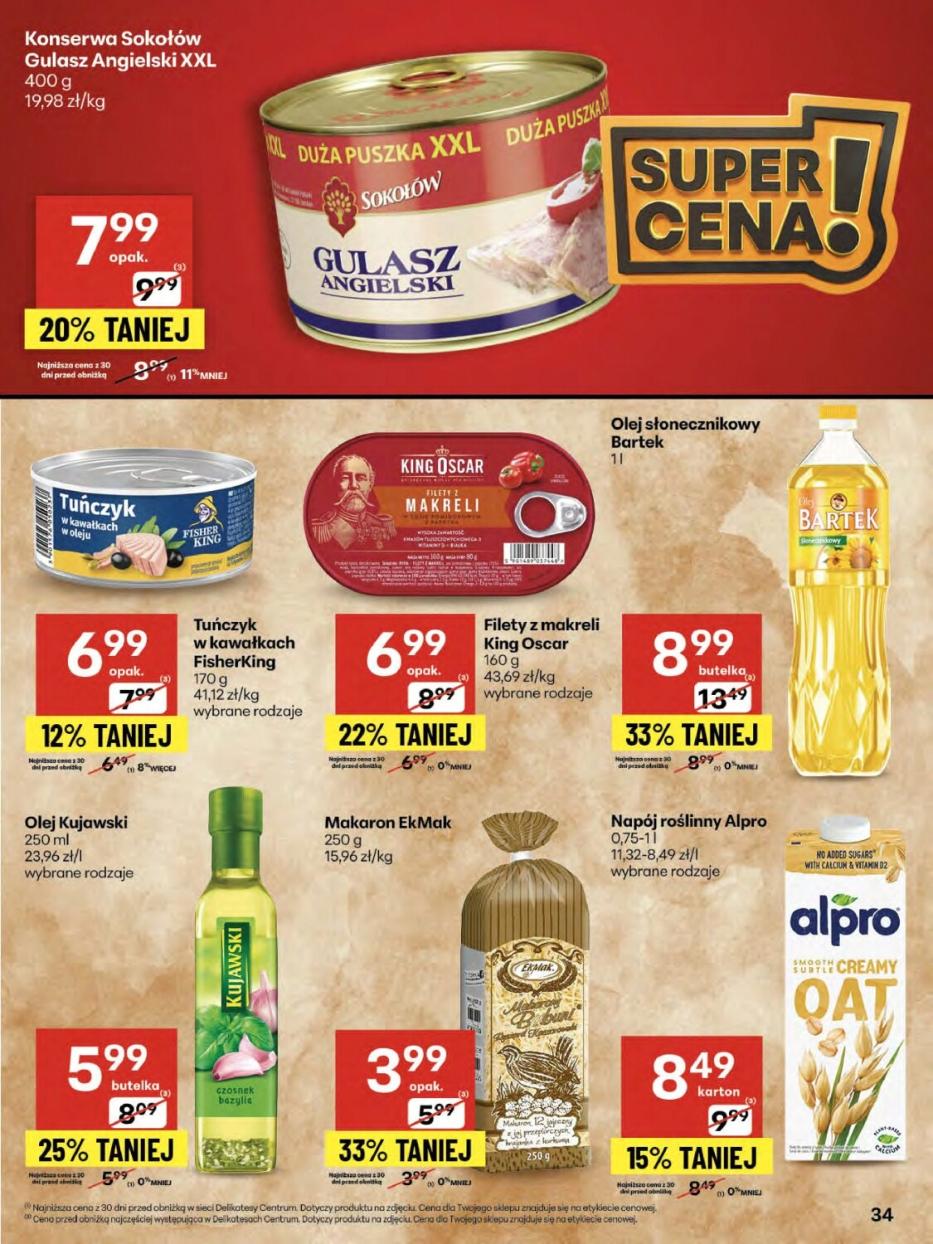 Gazetka promocyjna Delikatesy Centrum do 06/08/2025 str.34