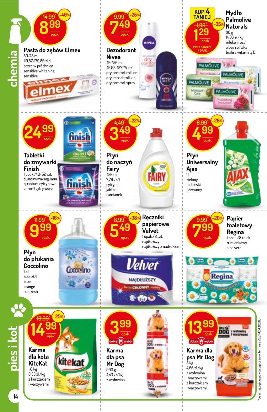 Gazetka promocyjna Delikatesy Centrum do 05/09/2018 str.14