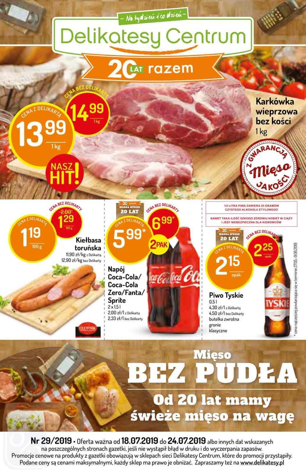 Gazetka promocyjna Delikatesy Centrum do 24/07/2019 str.20