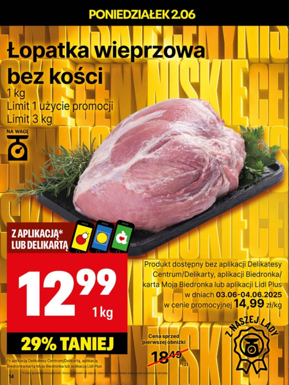 Gazetka promocyjna Delikatesy Centrum do 07/06/2025 str.14